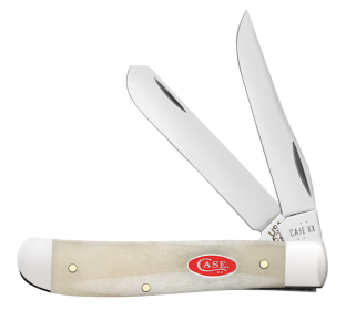 CASE M TRAPR 31/2" 2BL NAT BONE