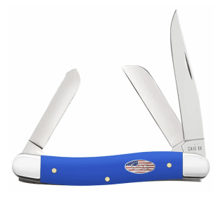 CASE M STKMN 3BL 33/8" S ROYAL BLUE