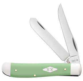 CASE M TRAPR 2BL 31/2" MINT GRN