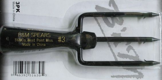 B&M SPEAR FISH 3 PRONG 6"