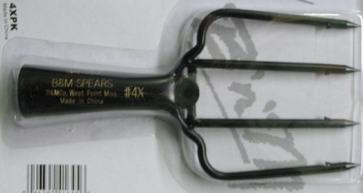 B&M SPEAR FISH 4 PRONG 7"