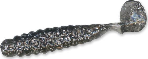 CB CRAPPIE GRUB 1.5" SMOKE MF 15BG