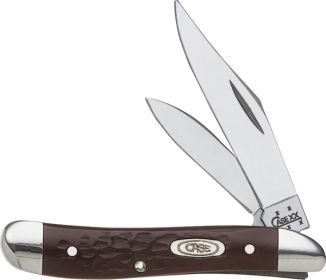 CASE MED STKMN 3BL 33/8" BROWN