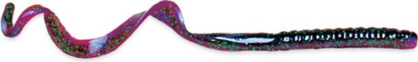 CUL 7.5" WORM 18BG TEQ SHAD/GRN MF
