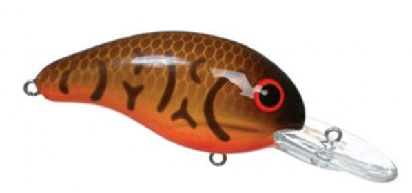 BANDIT DR 1/4 2" CRAWFISH/ORG BELLY