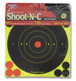 BC SNC 6" BULL'S-EYE TARGET - 650PK