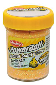 BERK POWER YELLOW TROUT BAIT GARLIC