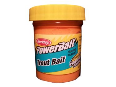 BERK POWER FLO ORNG TROUT BAIT