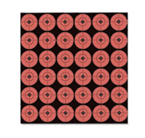 BC TARGET SPOTS 1" TARGET - 360