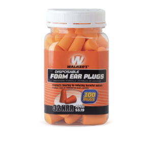 WALKERS FOAM EAR PLUGS 50 PAIR JAR