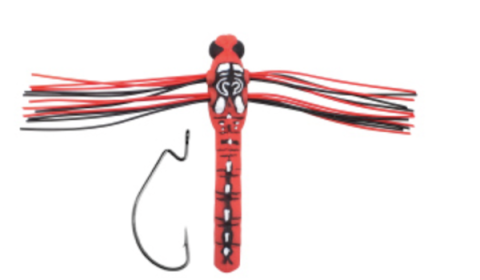 LH DRAGONFLY 3" 1/4OZ CARDINAL