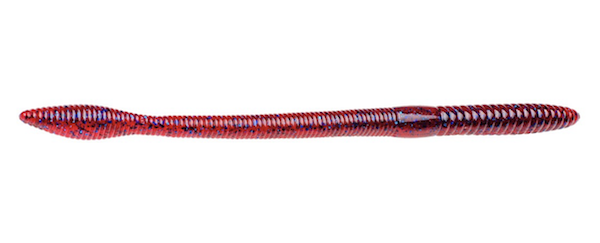 SK BULL WORM 10" PLUM