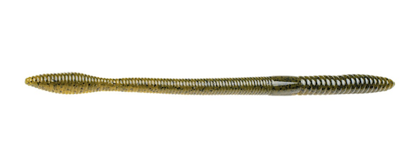 SK BULL WORM 8" GREEN PUMPKIN