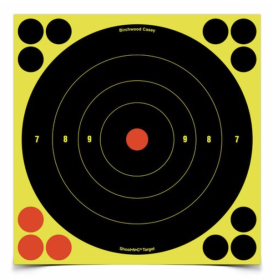 BC SNC 8" BULL'S-EYE TARGET - 6PK