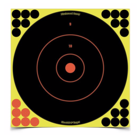 BC SNC 12" BULL'S-EYE TARGET - 12PK