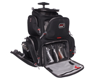 GPS ROLLING HANDGUNNER BACKPACK BLK