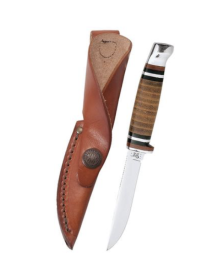CASE HUNTER SKINR 61/4" LTHR GRIP