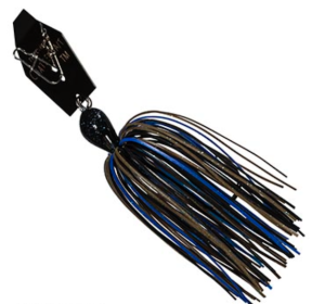 ZMAN BIG BLADE CHTBT 5/8OZ BLK/BLU
