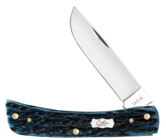 CASE SOD BSTR JR 1BL 35/8" MED BLUE