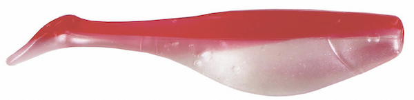 4" SHAD / RED/PEARL (10 PACK)