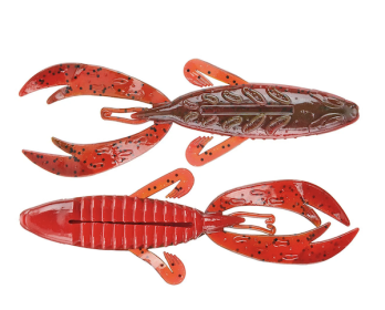 4" ROJAS FIGHT FROG GRN PMK TX RED