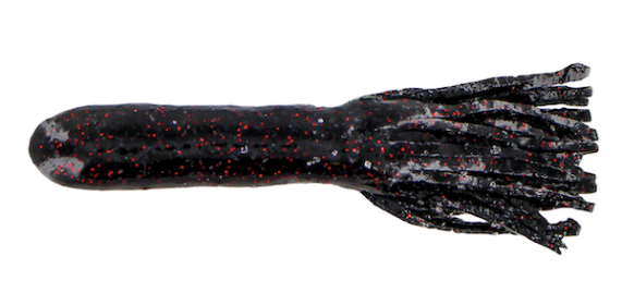 4" TOUR FLIPPER TUBE BLACK NEON 8PK