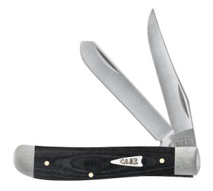 CASE M TRAPPR 31/2" 2B BLK MICARTA®