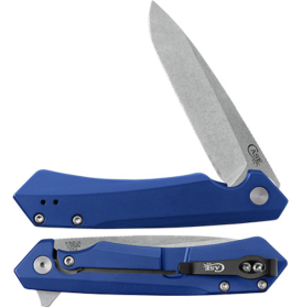CASE KINZUA 4.75" SPEAR BLUE ALUM