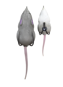 LH FURENZY MOUSE GRAY 2IN
