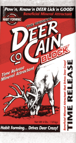 EVO DEER CO-CAIN BLOCK / 4LB