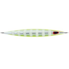 Williamson Kensaki 220 Jig (Option: 6.75"  7.75oz  UV Chartreuse Glow Zebra)