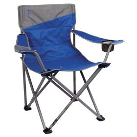 Coleman Big &amp; Tall Quad Camping Chair (Option: Blue)