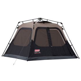 Coleman 4 (Option: Person Cabin Camping Tent w/Instant Setup  Black)
