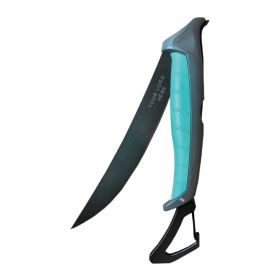 Toadfish Custom Engraved Stowaway Folding Fillet Knife w/Built (Option: In Carabiner  8.5" (MINIMUM ORDER QUANTITY OF 25))