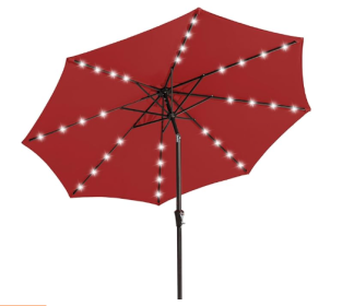 Knicks KS All-iron Lamp Beads In The Pillar Umbrella 9-8-38 - Big Red (Option: Red9 FT)